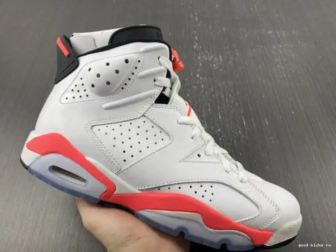 384664-123 White Jordan 6 Retro Infrared (2014) 0519